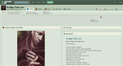 Desktop Screenshot of prodigy-their-law.deviantart.com