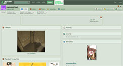 Desktop Screenshot of monsterfeet.deviantart.com
