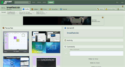 Desktop Screenshot of breakfastclub.deviantart.com