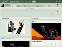 Tablet Screenshot of elazinsu.deviantart.com