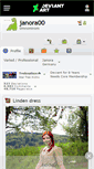 Mobile Screenshot of janora00.deviantart.com