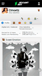 Mobile Screenshot of cimoetz.deviantart.com