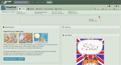 Desktop Screenshot of pizzafisch.deviantart.com