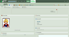 Desktop Screenshot of mozillo.deviantart.com