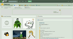 Desktop Screenshot of imako-kun.deviantart.com