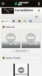 Mobile Screenshot of curves2die4.deviantart.com