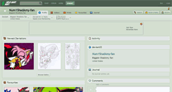 Desktop Screenshot of num1shadamy-fan.deviantart.com