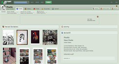 Desktop Screenshot of pinello.deviantart.com