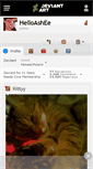 Mobile Screenshot of helloashee.deviantart.com