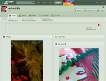 Tablet Screenshot of helloashee.deviantart.com