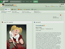 Tablet Screenshot of connerkonel.deviantart.com