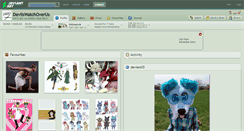 Desktop Screenshot of devilswatchoverus.deviantart.com