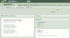 Desktop Screenshot of jazzyfresh2012.deviantart.com