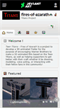 Mobile Screenshot of fires-of-azarath.deviantart.com