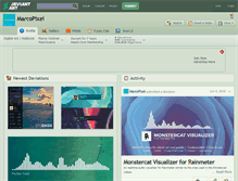 Tablet Screenshot of marcopixel.deviantart.com