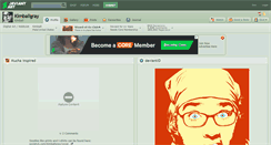 Desktop Screenshot of kimballgray.deviantart.com