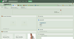 Desktop Screenshot of hugebelly12.deviantart.com