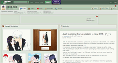 Desktop Screenshot of m0m0-hime.deviantart.com