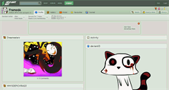 Desktop Screenshot of frameda.deviantart.com