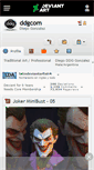 Mobile Screenshot of ddgcom.deviantart.com