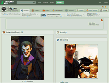 Tablet Screenshot of ddgcom.deviantart.com