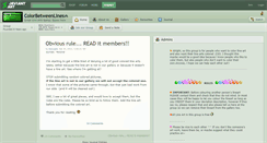 Desktop Screenshot of colorbetweenlines.deviantart.com