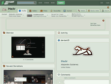 Tablet Screenshot of ihackr.deviantart.com