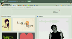 Desktop Screenshot of cloud4ever.deviantart.com