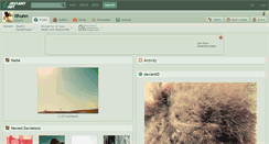 Desktop Screenshot of ithunn.deviantart.com