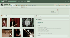 Desktop Screenshot of outsider12.deviantart.com