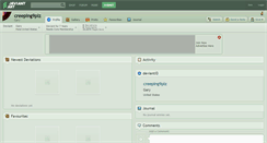 Desktop Screenshot of creeping9plz.deviantart.com