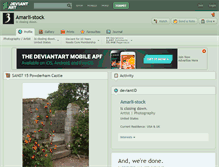 Tablet Screenshot of amarli-stock.deviantart.com