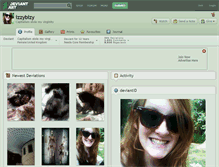 Tablet Screenshot of izzybizy.deviantart.com