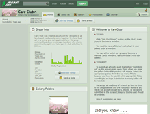 Tablet Screenshot of care-club.deviantart.com