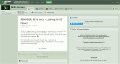 Desktop Screenshot of earth-eternal.deviantart.com