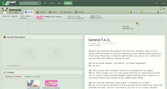 Desktop Screenshot of anonycat.deviantart.com