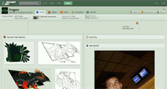 Desktop Screenshot of frogore.deviantart.com