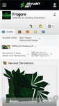 Mobile Screenshot of frogore.deviantart.com