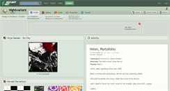 Desktop Screenshot of nightwarlord.deviantart.com