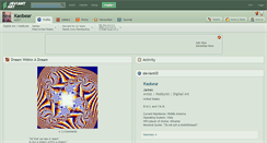 Desktop Screenshot of kaobear.deviantart.com