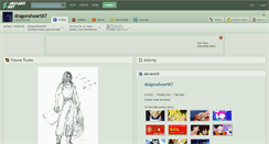 Desktop Screenshot of dragonsheart87.deviantart.com