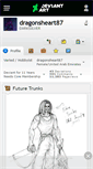 Mobile Screenshot of dragonsheart87.deviantart.com