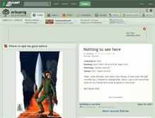 Tablet Screenshot of erlkoenig.deviantart.com