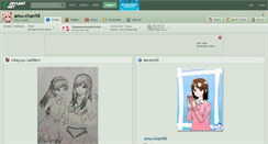 Desktop Screenshot of amu-chan98.deviantart.com