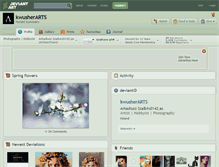 Tablet Screenshot of kwusherarts.deviantart.com
