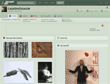 Tablet Screenshot of cagatayatasagun.deviantart.com