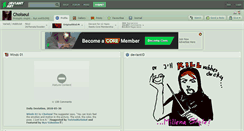 Desktop Screenshot of choiseul.deviantart.com