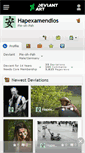 Mobile Screenshot of hapexamendios.deviantart.com