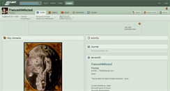 Desktop Screenshot of franceshimfected.deviantart.com