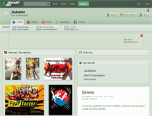 Tablet Screenshot of jsukaran.deviantart.com